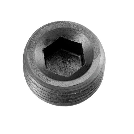 1AN 1/16NPT Pipe Plug Black 2/pkg