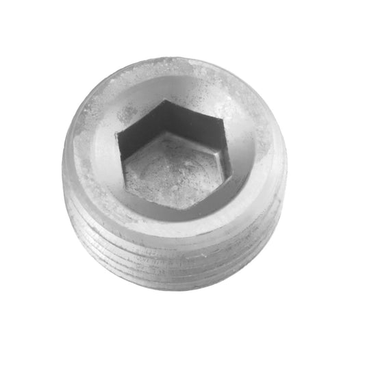 2AN 1/8NPT Pipe Plug Clear 2/pkg