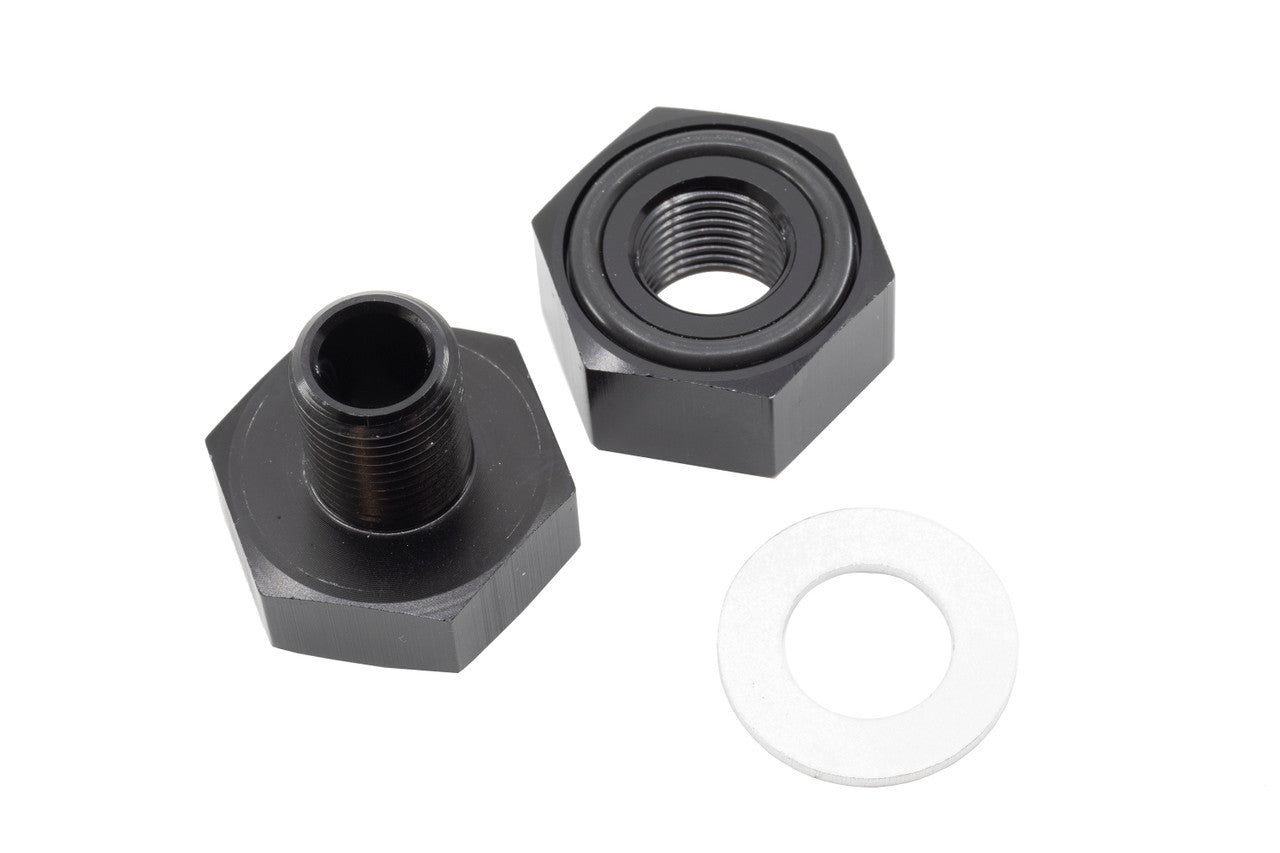 Valve Cover 1/8in NPT Female bulkhead black