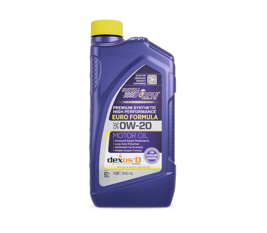 0W20 European Formula Dexos D Oil 1 Quart