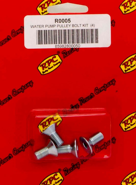 Bolt Kit For SBC/BBC Alum LWP Pulley 4pk