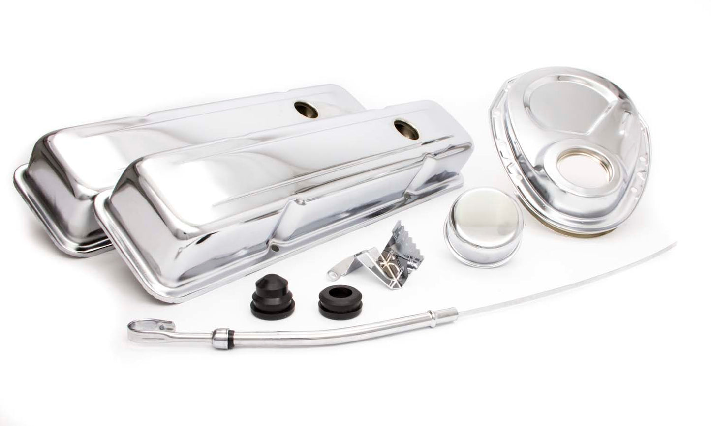 SBC Engine Dress Up Kit w/Short Valve Covers