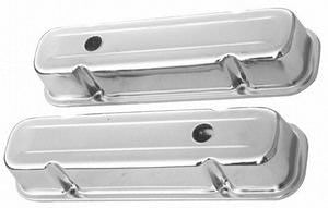 59-79 Pontiac 326-455 Valve Covers Tall Chrome