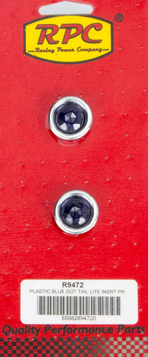 Blue Dot Taillight Insert Each