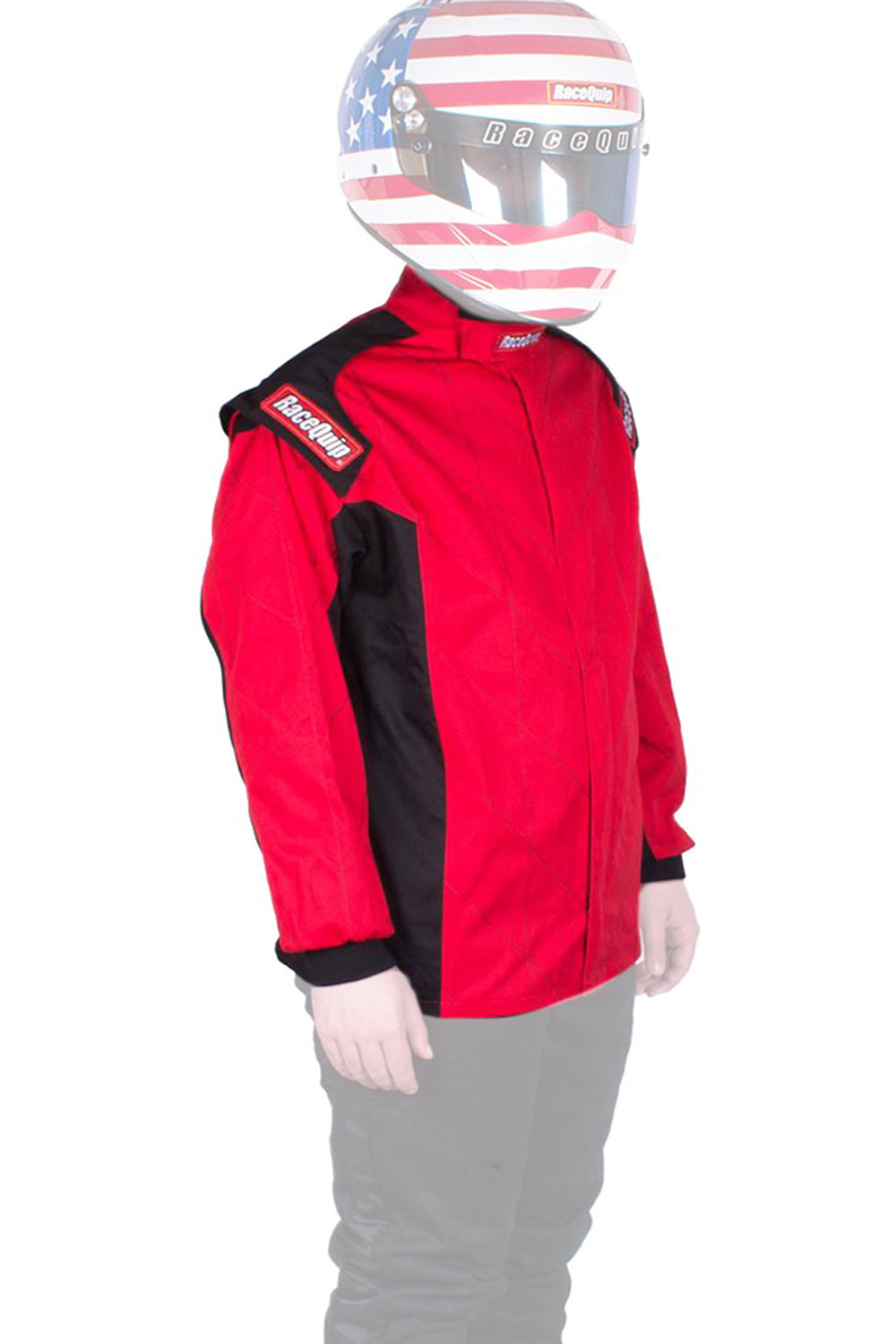 Jacket Chevron Red Large SFI-1