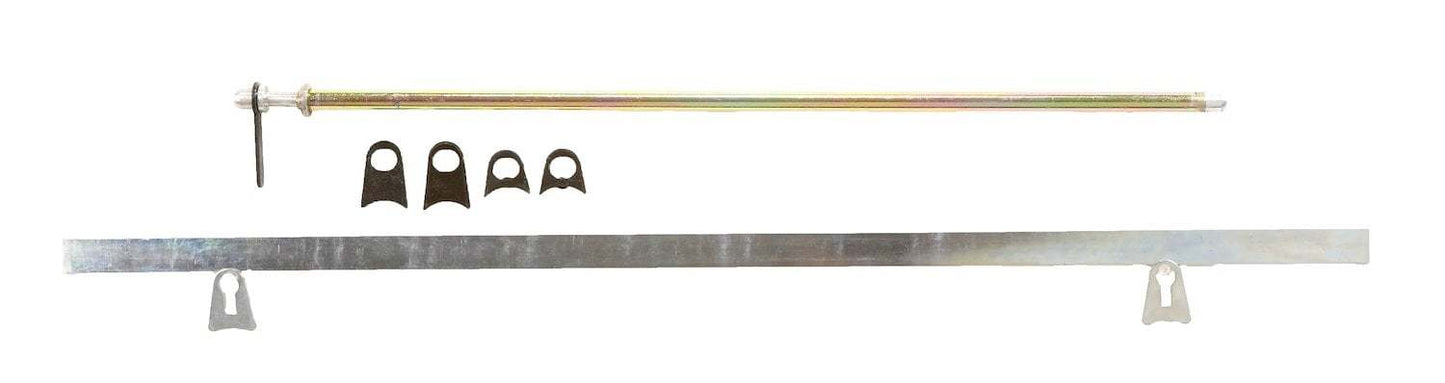 Window Net Mount Kit Spring Loaded Flat Bar