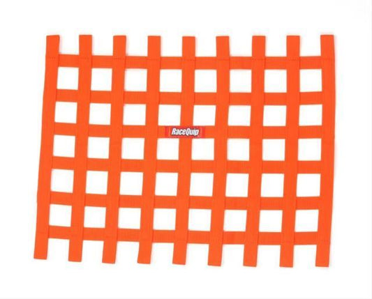 Ribbon Window Net Orange Non-SFI 18in x 24in