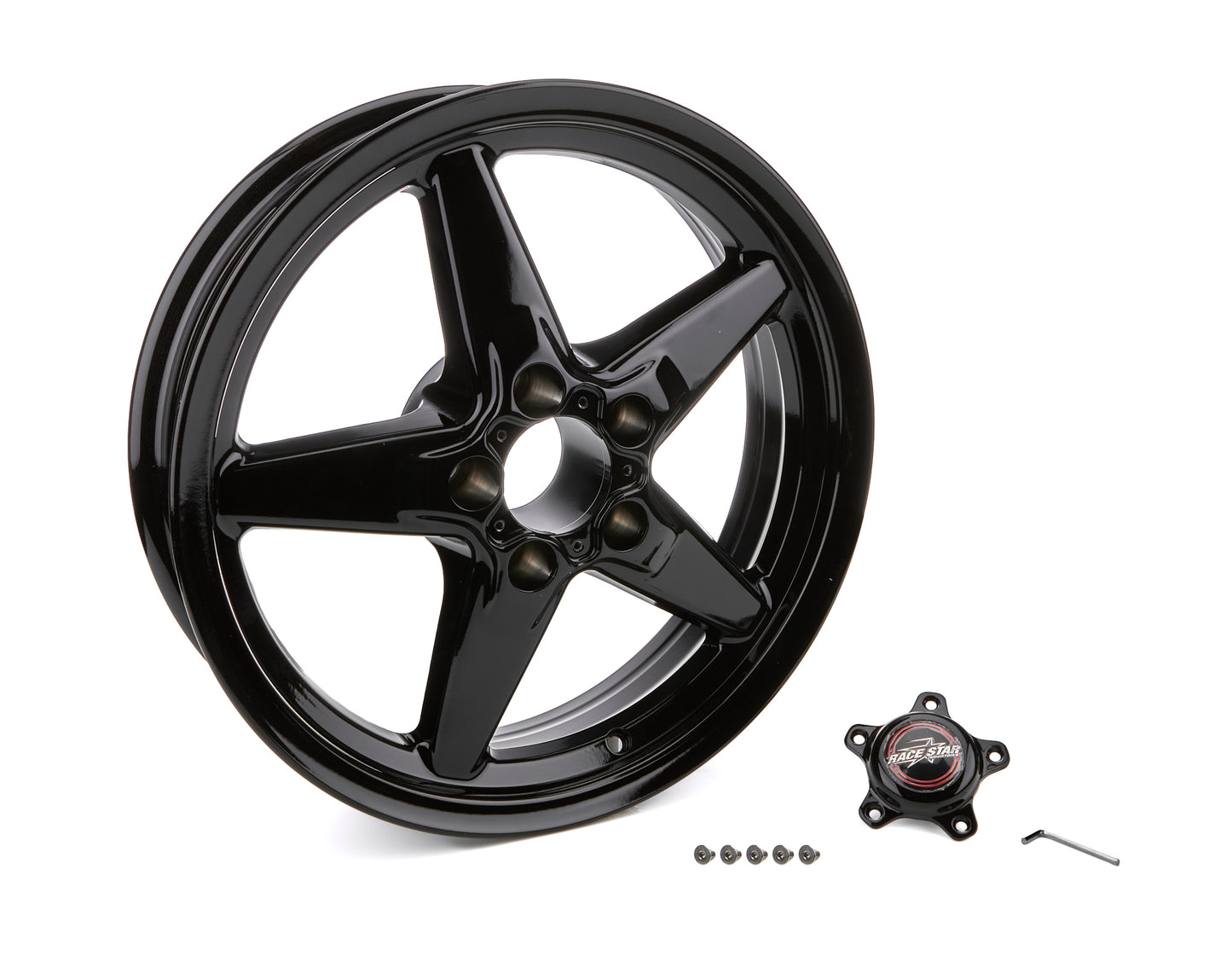 92 Drag Star Bracket Rac er Gloss Black  17x4.5