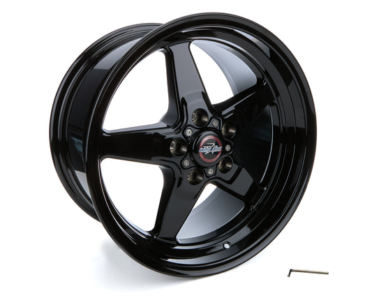 92 Drag Star Bracket Rac er Gloss Black  17x9.5