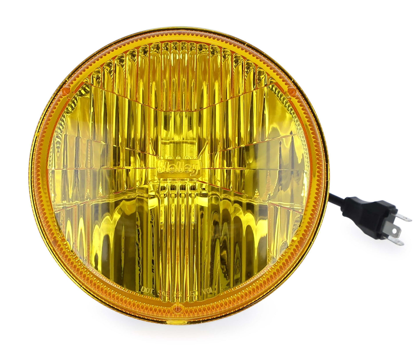 Headlight LED Sealed 7in Round Yellow Each