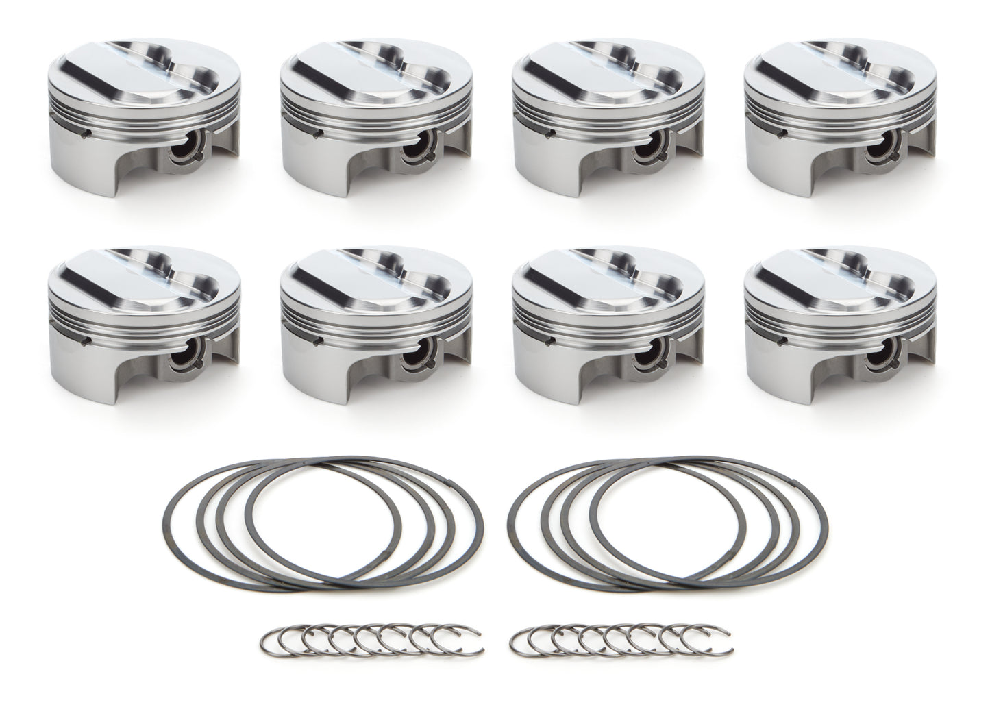 SBC Dome Piston Set 4.040 Bore + 7.6cc