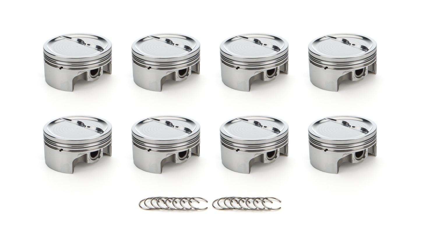 SBC Dished Piston Set 4.155 Bore -23.4cc