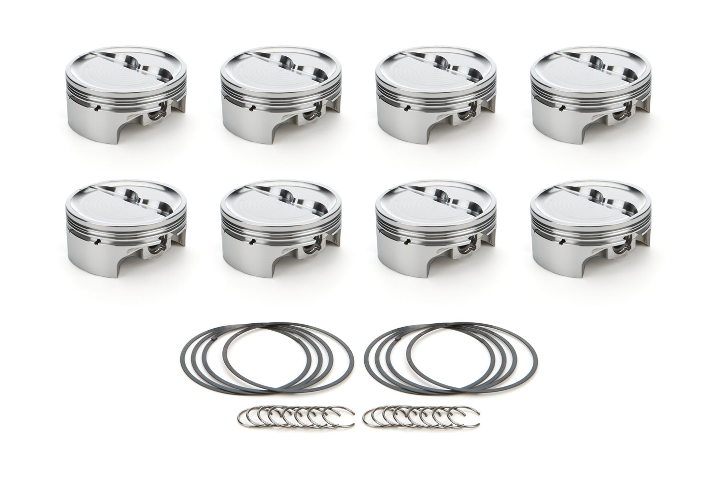 SBC Dished Piston Set 4.155 Bore -25.5cc