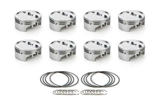 SBC Dished Piston Set 4.155 Bore -25.5cc