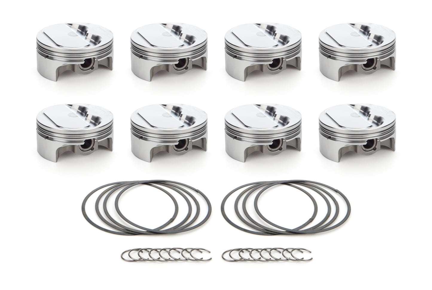 SBC Dome Piston Set 4.155 Bore -0.8cc