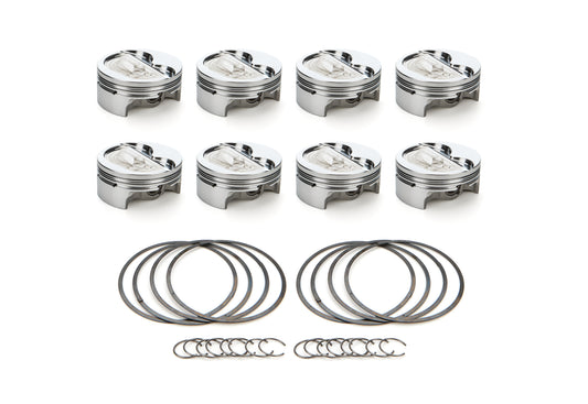 GM LS Dished Piston Set 4.125 Bore -16cc