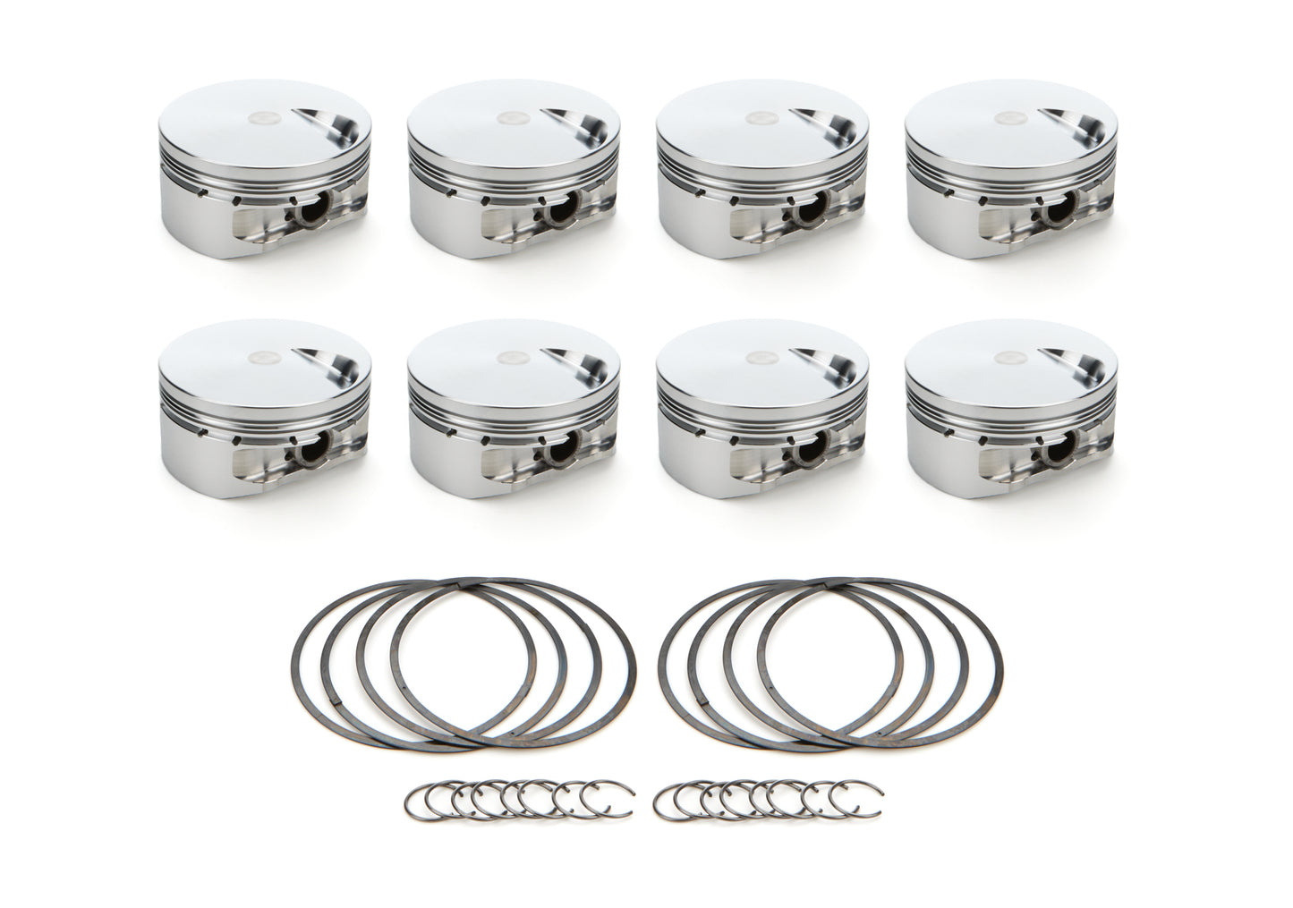 BBC FT Piston Set 4.500 Bore -3cc