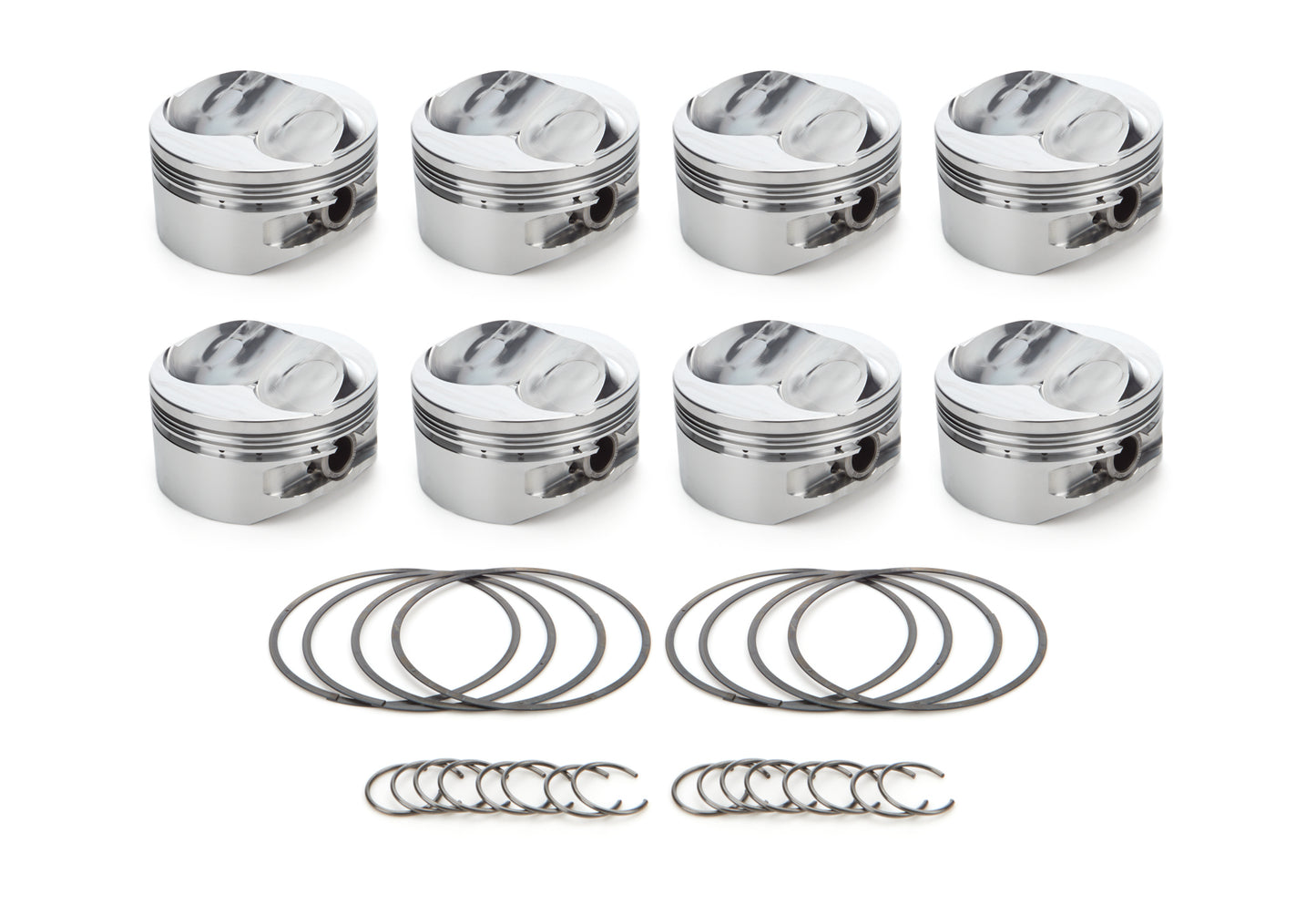 SBF Dome Piston Set 4.030 Bore +12cc