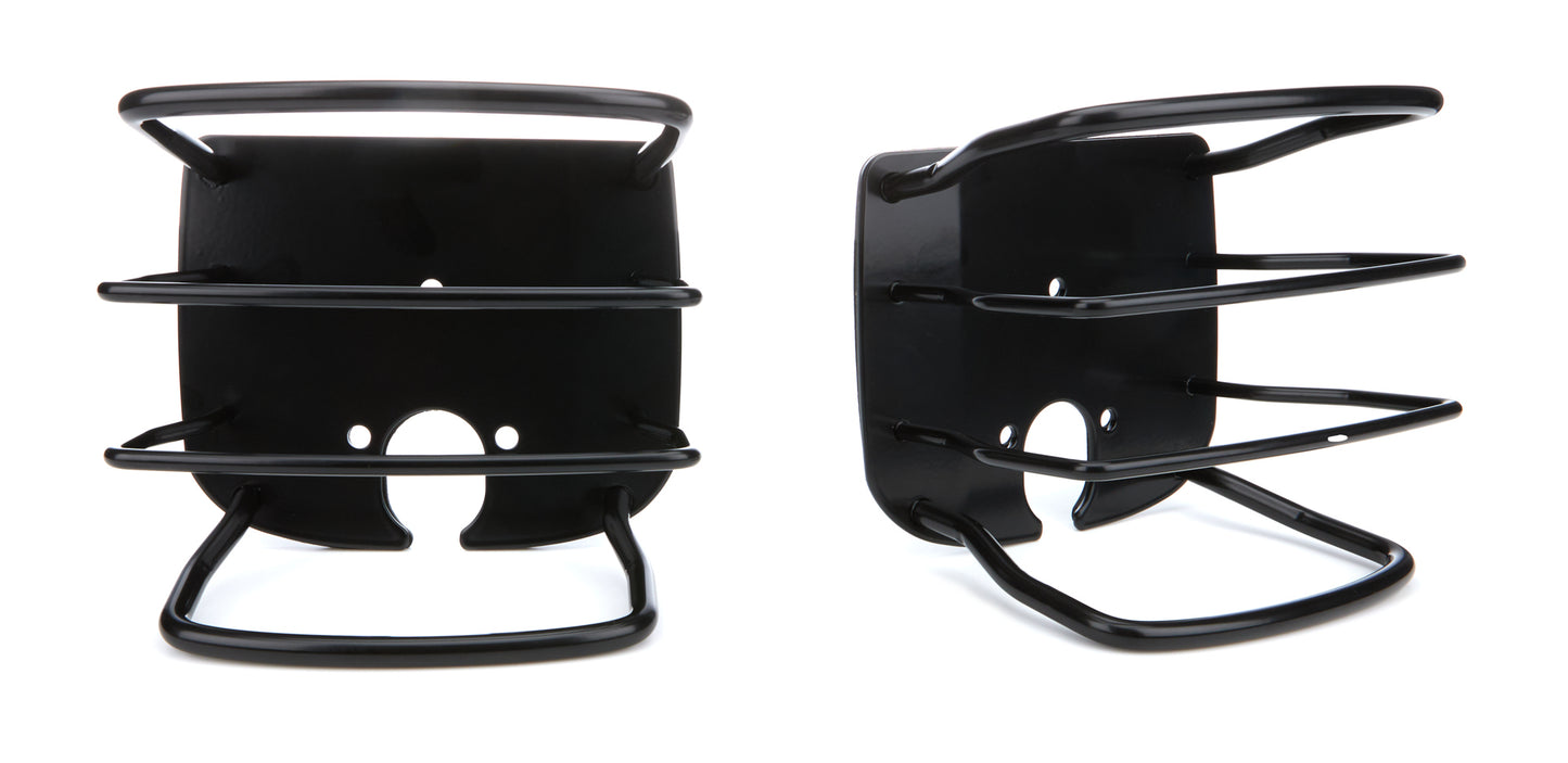 Euro Tail Light Guards Black 76-06 Jeep CJ/Wrag