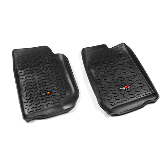 Floor Liners Front Black 07-13 Jeep Wrangler