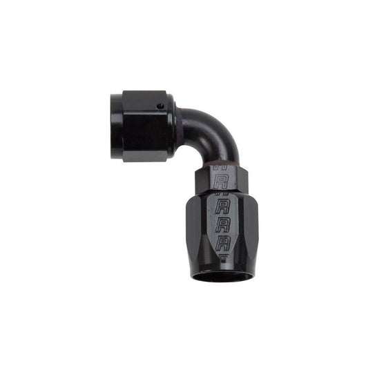 #8 90 Deg Hose End Black