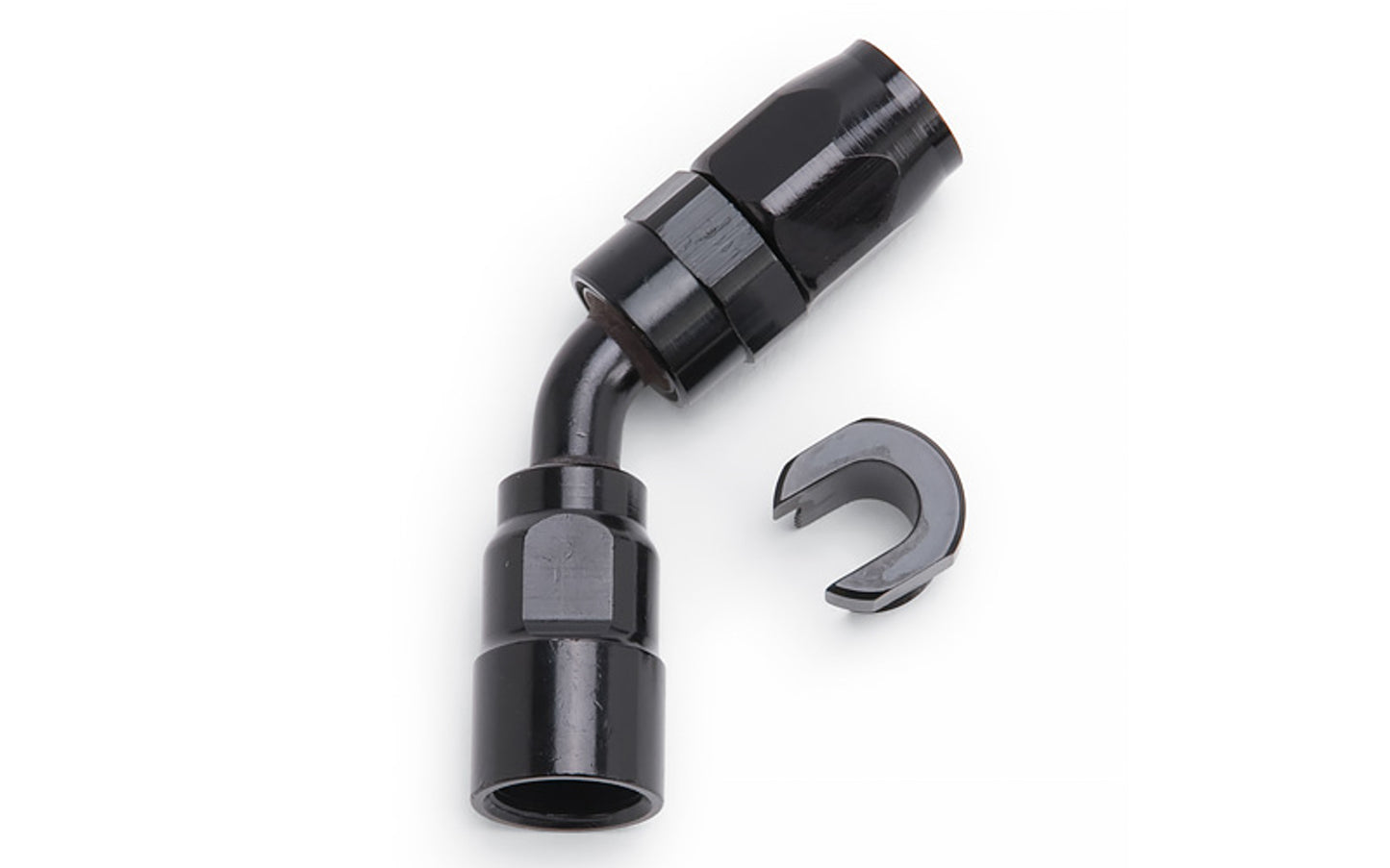6an to 3/8 EFI 45-Deg Quick Disconnect Fitting