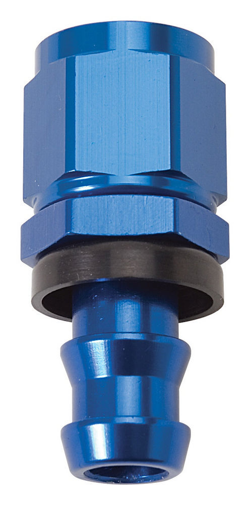 Twist-Lok Hose End #4 Str Red/Blue