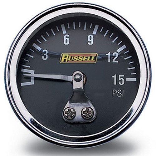 0-15 PSI Fuel Pressure Gauge