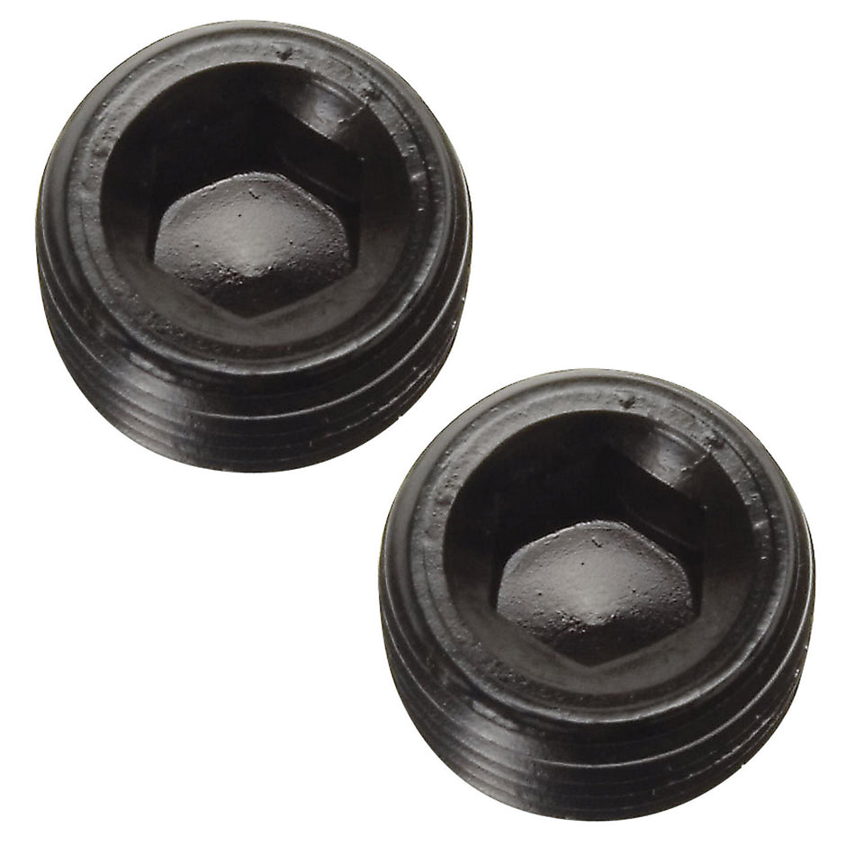 1/4 NPT Pipe Plug Allen Socket Black