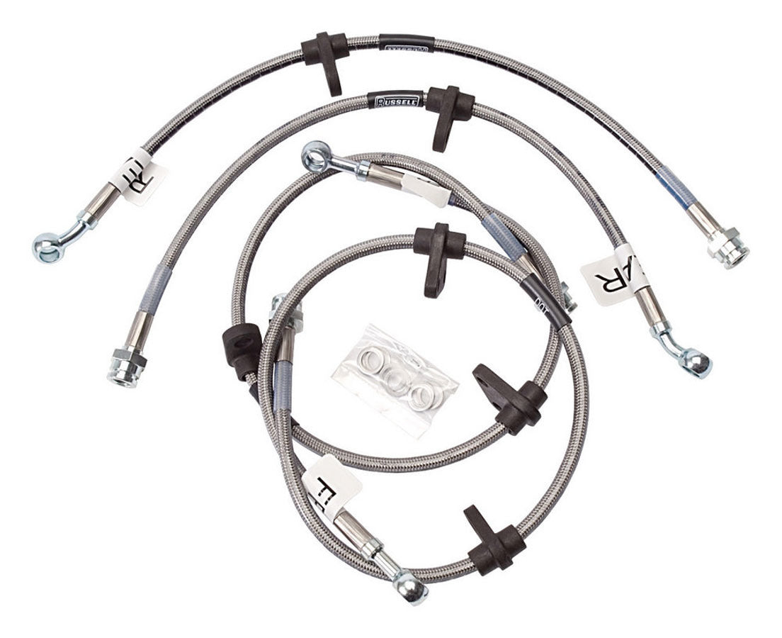 SS Brake Line Kit 92-95 Honda Civic