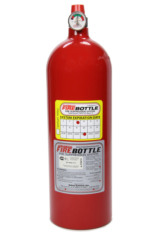 Fire Suppression Bottle Only 10lb NOVEC 1230