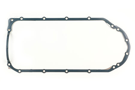 Oil Pan Gasket- Pontiac 400-455 1pc Mld Silicone