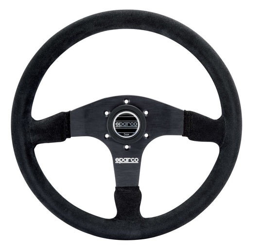 Steering Wheel 375 Black Suede