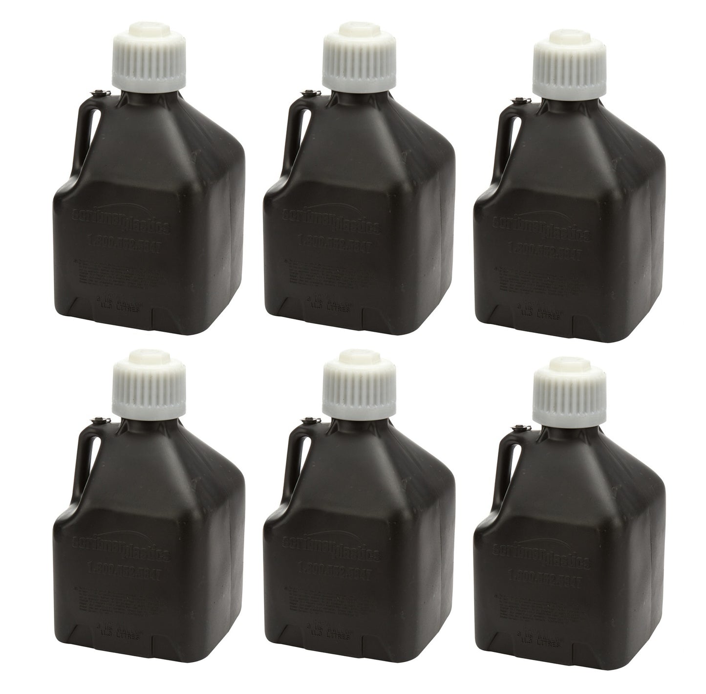 Utility Jug - 3-Gallon Black - Case 6