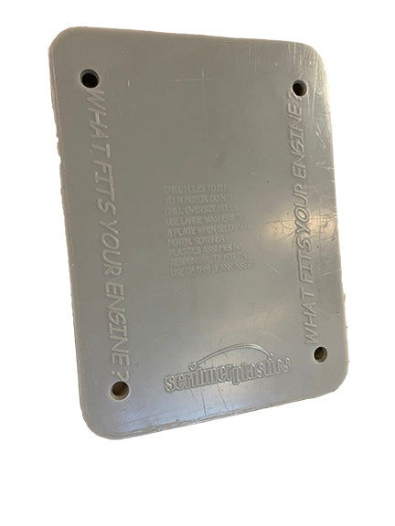 Blank Insert for Go-Kart / QM Engine Case