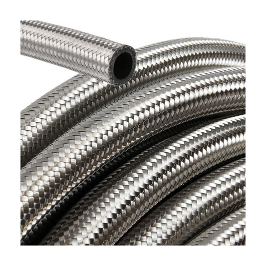 #10 SS Braided Hose 12ft