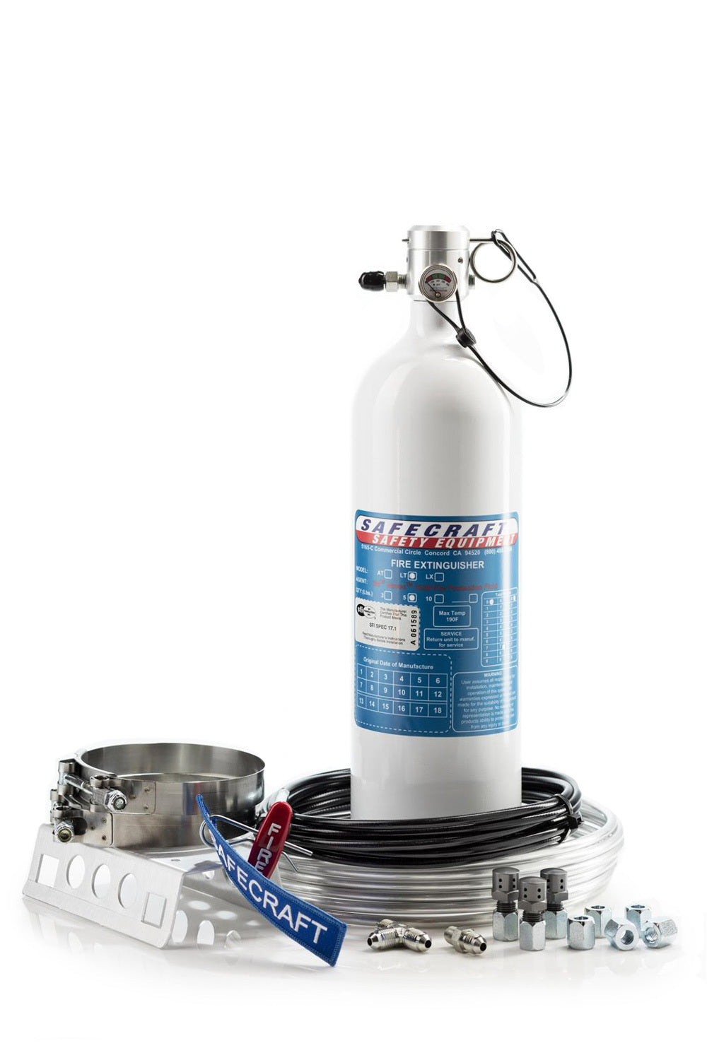 Fire System 5lb FluoroFS Pull Cable SFI Drag Race