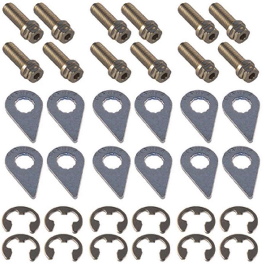 Header Bolt Kit - 6pt. 3/8-16 x 1in (12)