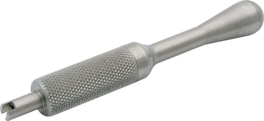 Valve Stem Core Tool Steel Knurled Natural