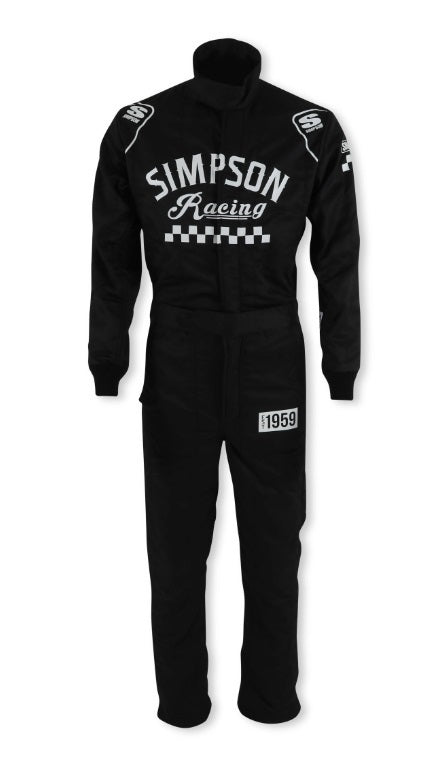 Suit Checkers Large Black SFI 3.2A/5