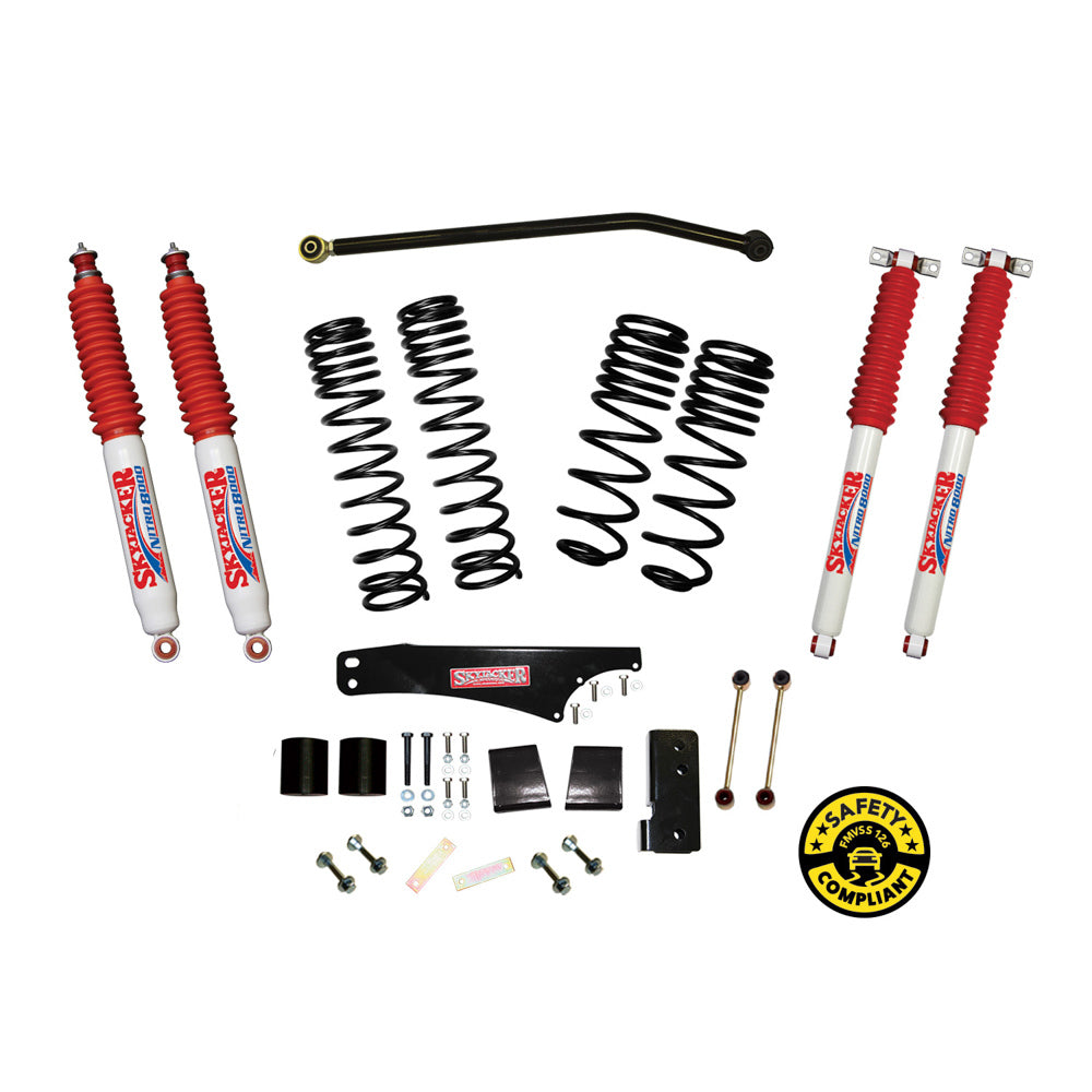 07-18 Jeep Wrangler JK 3.5-4in Suspension Kit