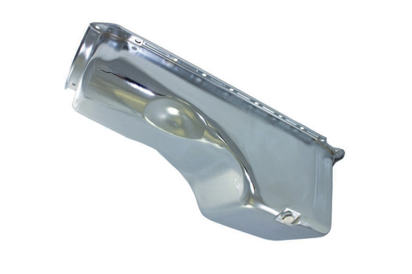 65-90 BBC Steel Stock Oil Pan Chrome