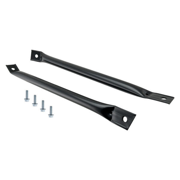 Radiator Reinforce Bars 67-69 Camaro Black