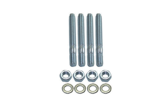 Carburetor Stud Kit 2-1/2in Long White Zinc