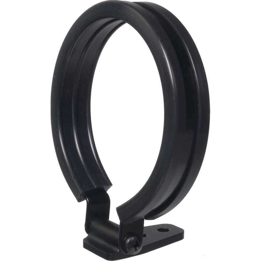 4-1/2in Gauge Pedestal Bracket Black
