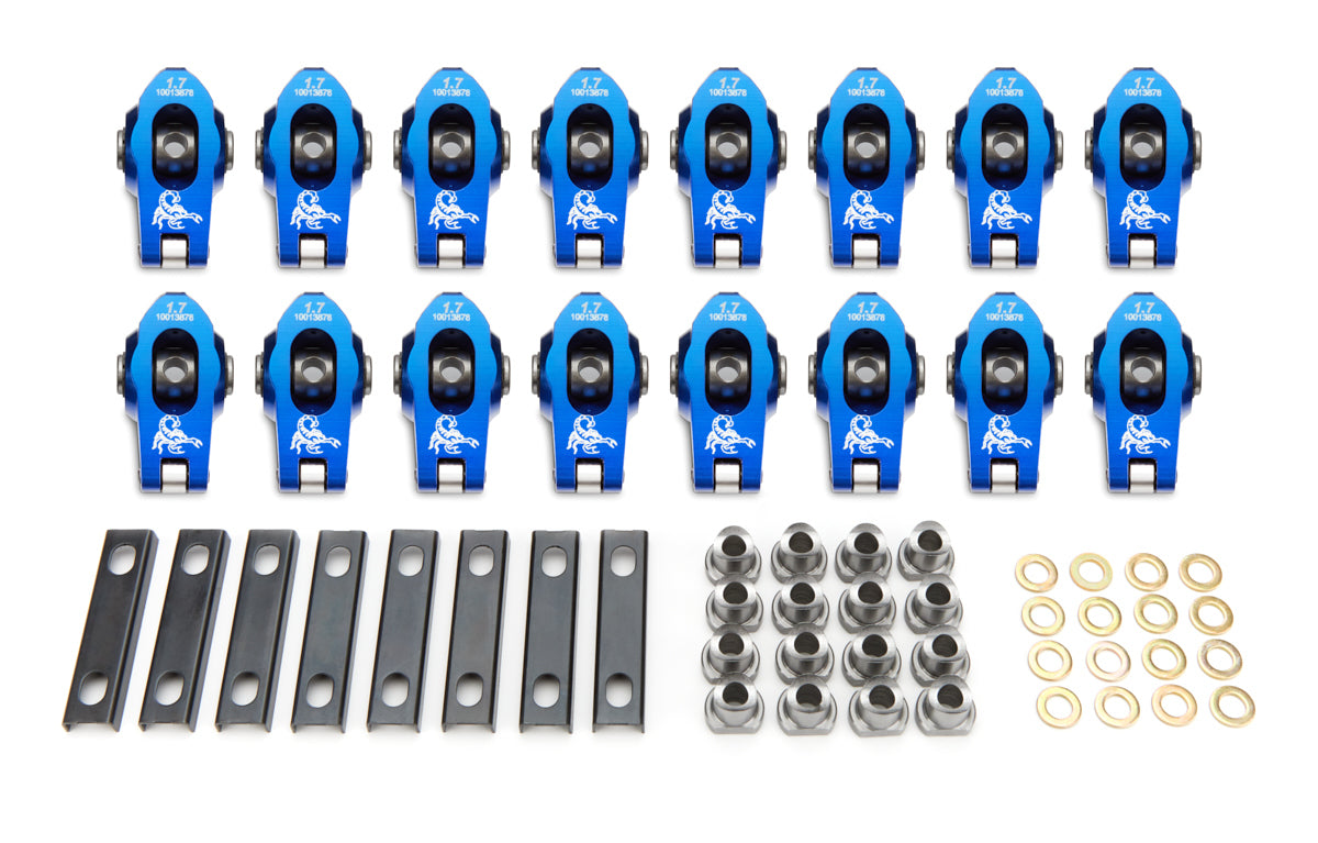 GM LS Roller R/A's - 1.7 Ratio 8mm Ped Mnt