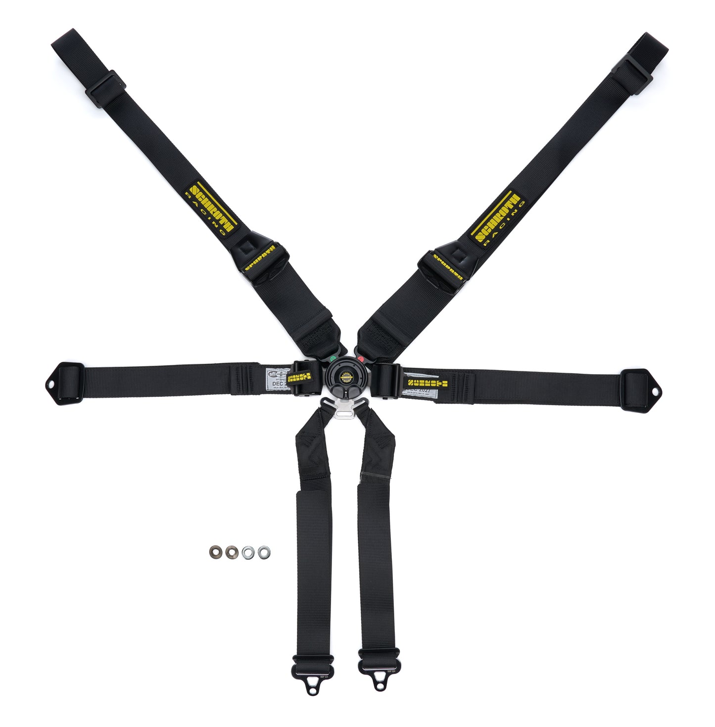 Harness 6pt Profi II SFI Hans Black