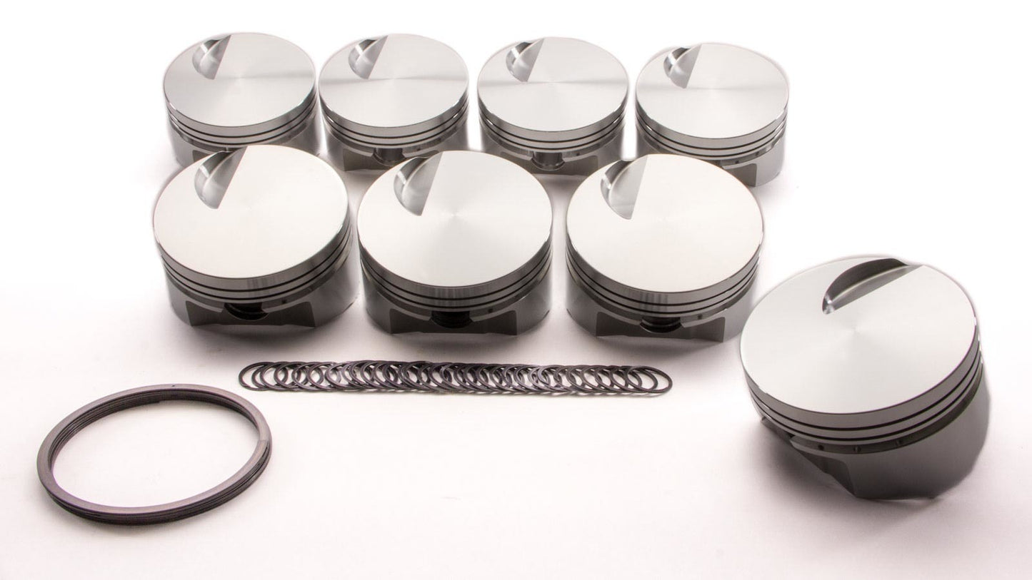 BBC Flat Top Piston Set 4.280 Bore -3cc