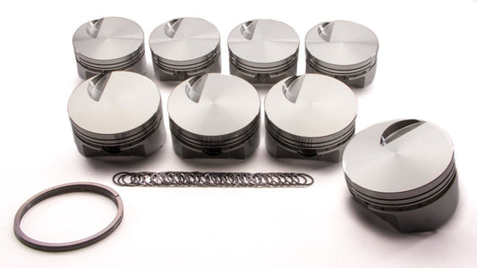 BBC Flat Top Piston Set 4.320 Bore -3cc