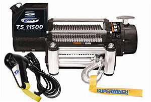 11500# Winch w/Roller Fairlead & 12ft Remote